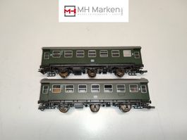 (2x) Roco 4214 DB Drei-Achser Personenwagen DC H0 mitOVP/EVP