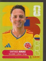 FIFA WORLD CUP 2026 Panini Sticker COL 9 SANTIAGO ARIAS