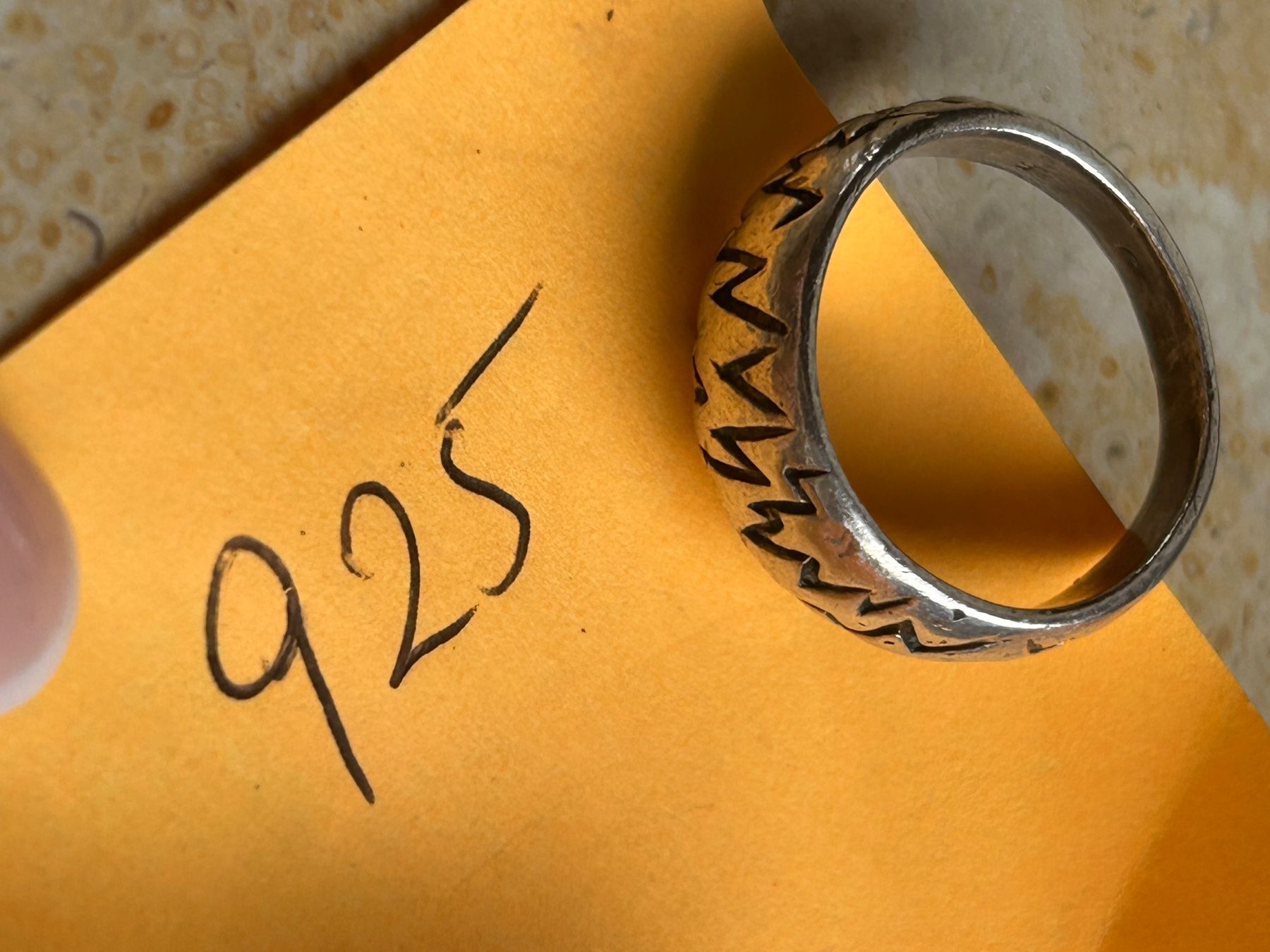 Anelli: Silberring 925  "ZACK" (Grösse 55) – Usato da Dittingen venduto da Bellevista 3