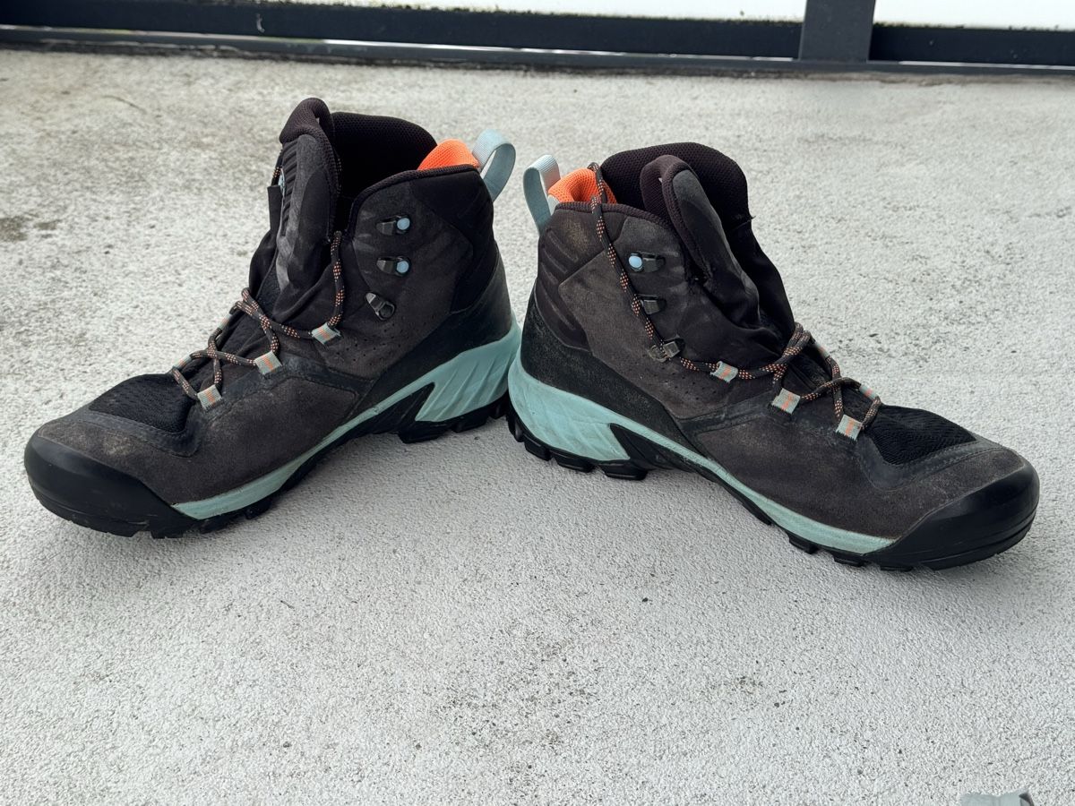 Mammut Scarpe da donna: Mammut Wanderschuhe Damen Grösse 42 2/3 – Usato da Baar venduto da sabrinas_welt