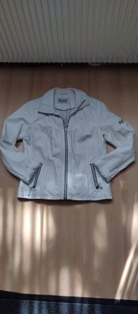 Damen Kunst-Leder-Jacke