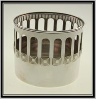 Weinflaschenhalter / Tropfenfänger WMF Straussenmarke