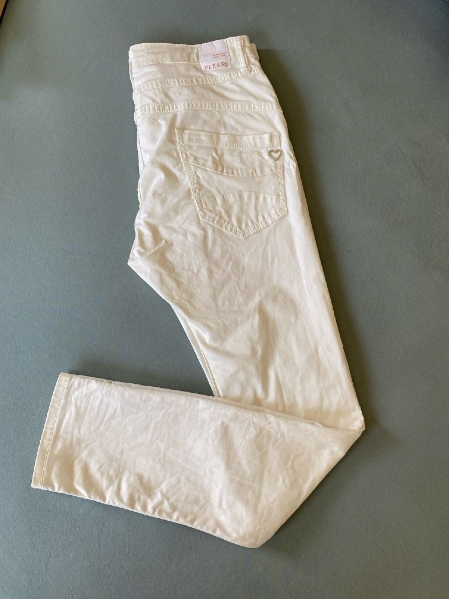 Please Jeans Hosen: Please Hose Baggy neu, ecru medium – Neu und originalverpackt aus Hünibach von nadalila