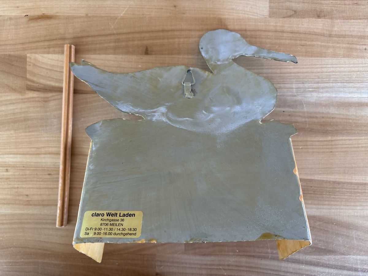 WC: WC Papier Halter / Metall Ente – Nuovo (secondo la descrizione) da Rümlang venduto da BoutiqueMonique16 2