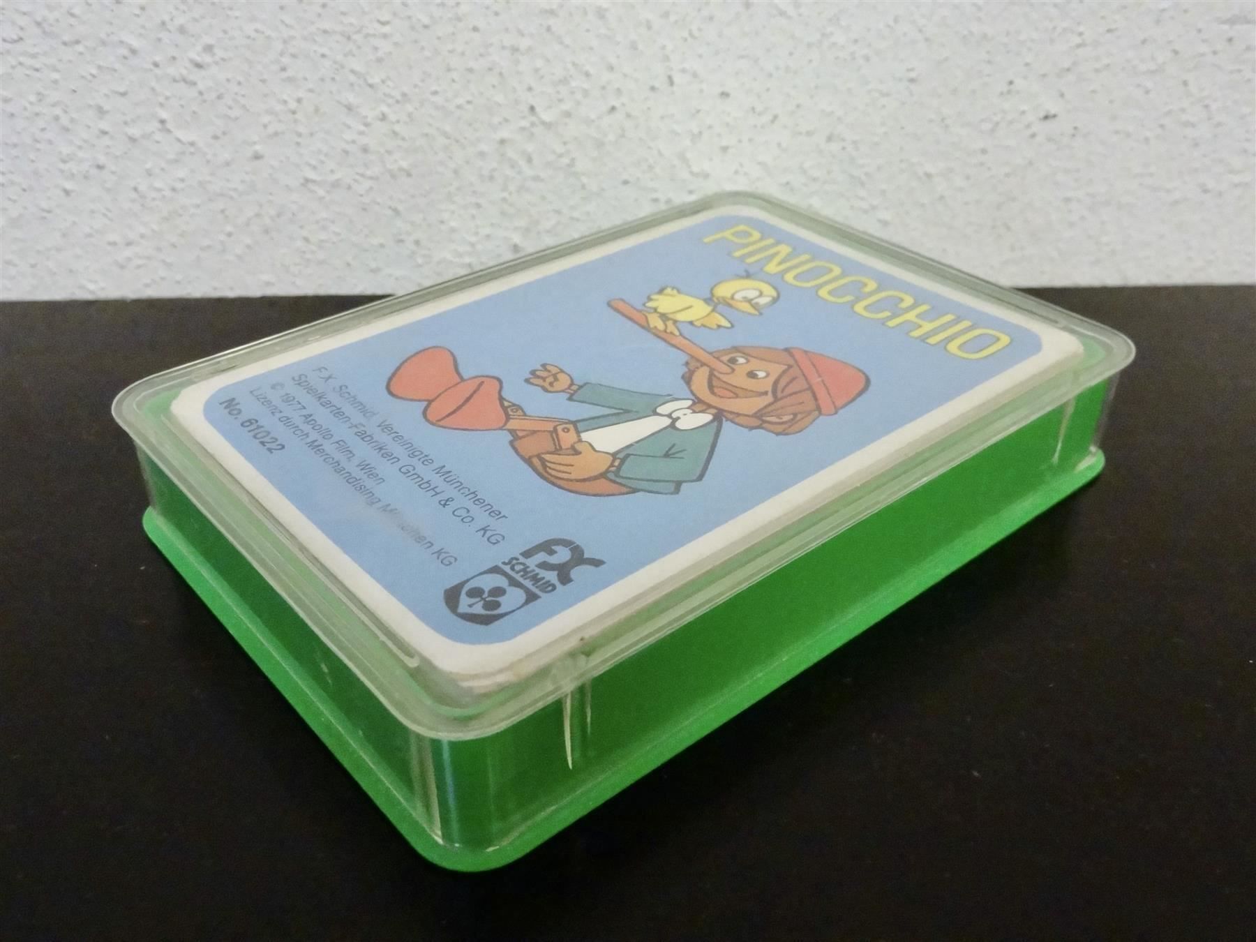 Spiele: schönes altes Quartett PINOCCHIO 1977 – Gebraucht aus Kerzers von wisaundso 1