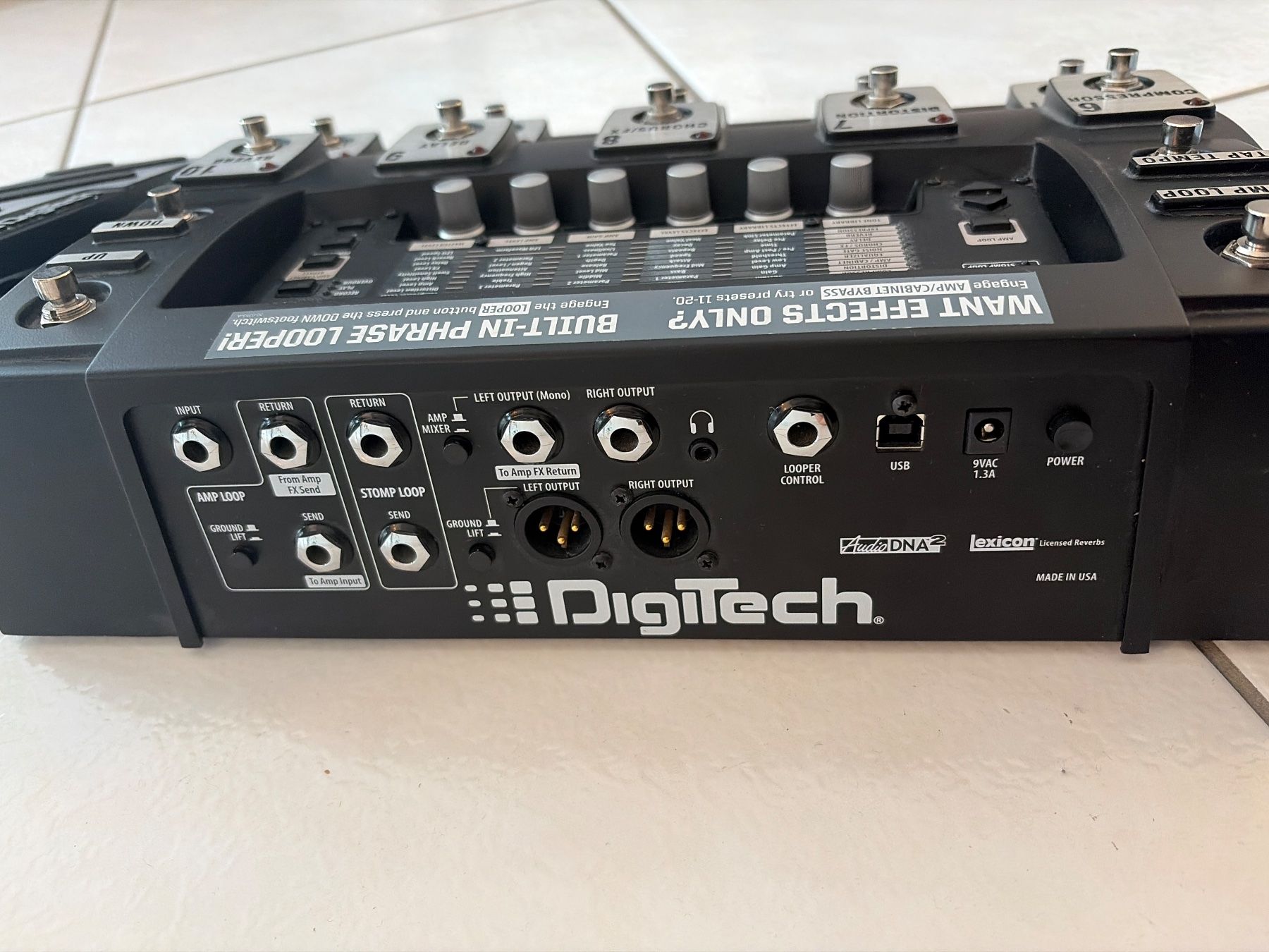 Strumenti musicali: DigiTech RP1000 für Gitarre mit eingebautem Loop-System – Usato da Zürich venduto da fabsito 2