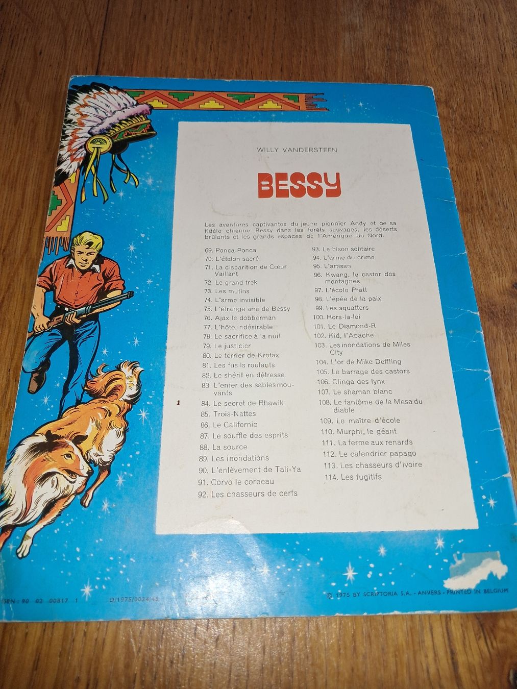 Fumetti: Bessy, tome 114, intitulée "Les fugitifs" – Usato da Le locle venduto da juliensaran 4