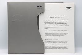 Bentley Modellprogramm 2003 Pressemappe / Prospekt