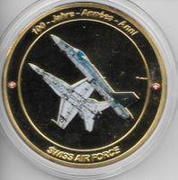 SCHWEIZER LUFTWAFFE MEDAILLE