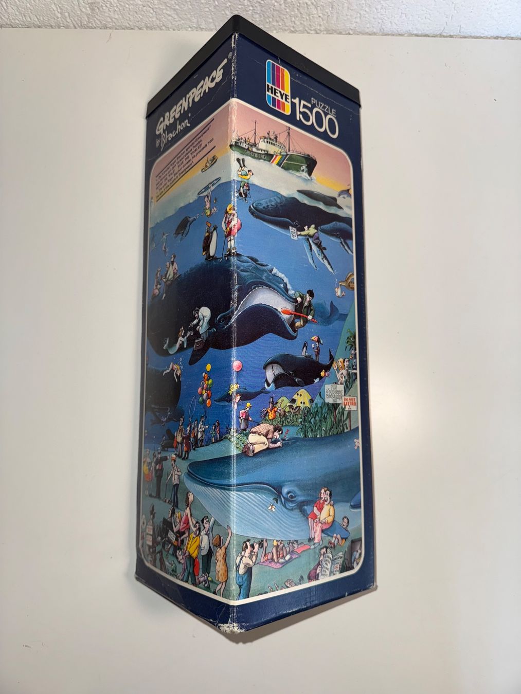 Heye Puzzle: Heye Puzzle GREENPEACE by Blachon 1500 Teile – Usato da Grosswangen venduto da Second_hand_paradise