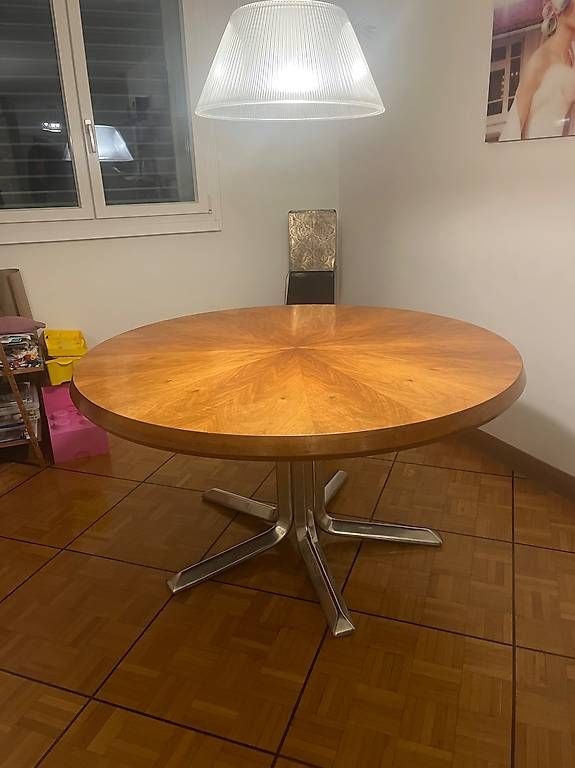 Tavoli: Table ronde vintage - années 70 – Usato da Prilly venduto da fci_hb9m