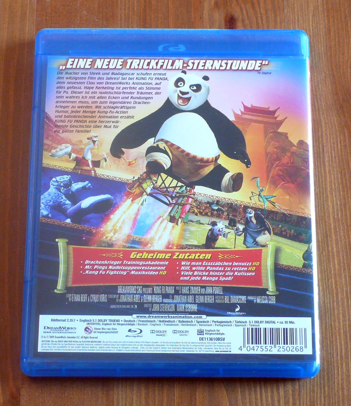 Tutti i DVDs: KUNG FU PANDA Blu Ray – Usato da Bülach venduto da Ckitzmueller 1
