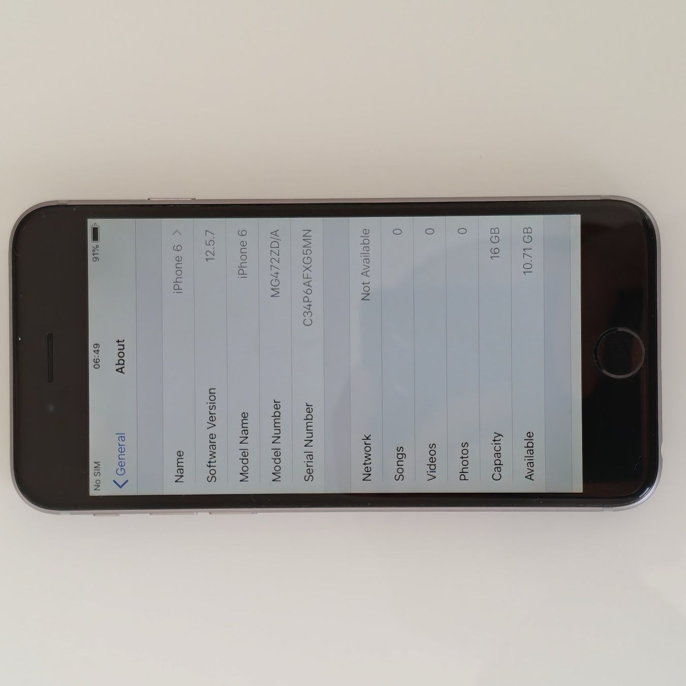 Apple Telefoni cellulari / Smartphones: Apple iPhone 6 - 16GB - Original Akku %95 – Usato da Thörishaus venduto da vintagger 7