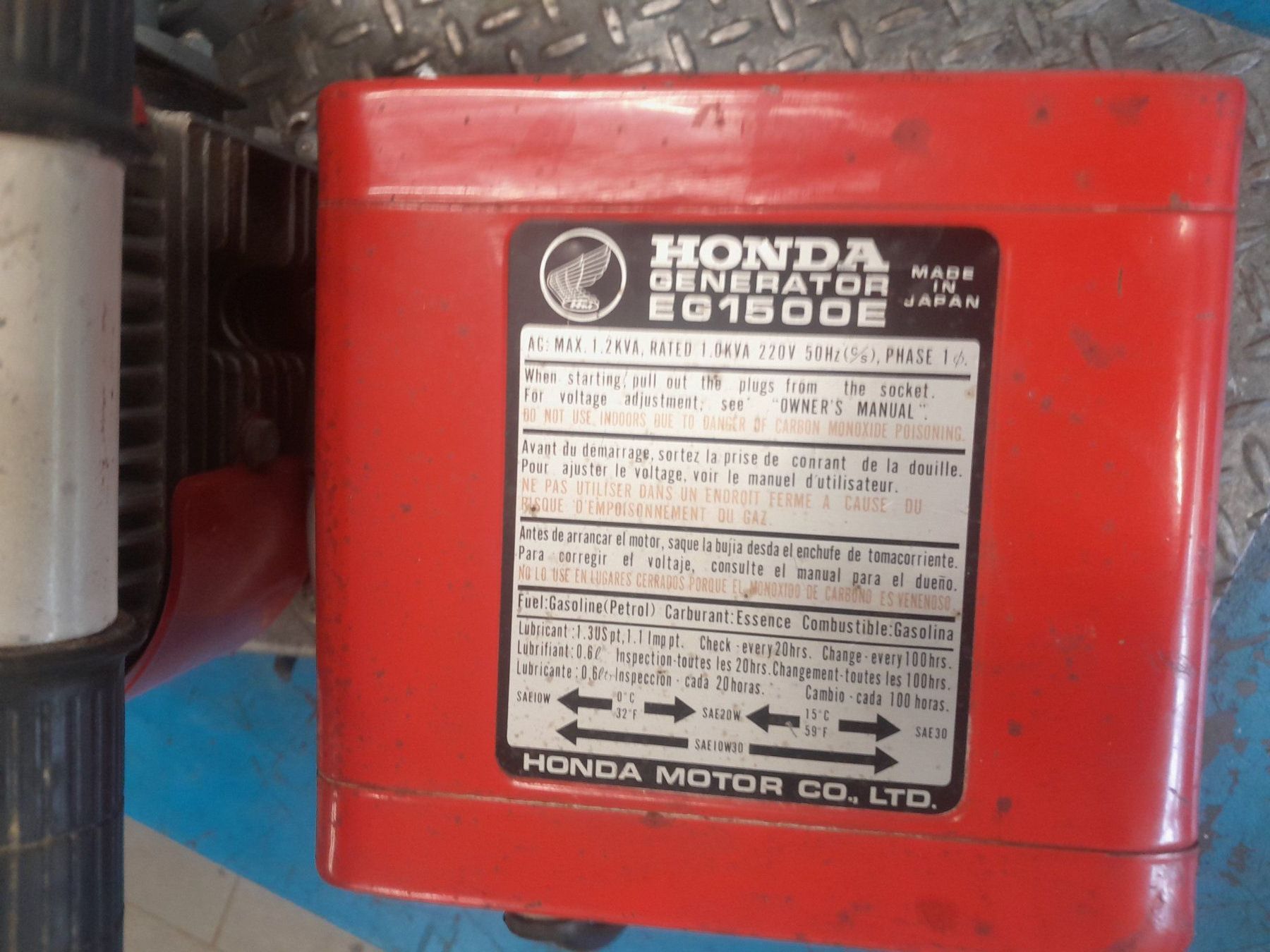 Honda Generatori di corrente: Notstromgruppe – Usato da Kyburg-Buchegg venduto da Monkey62 1