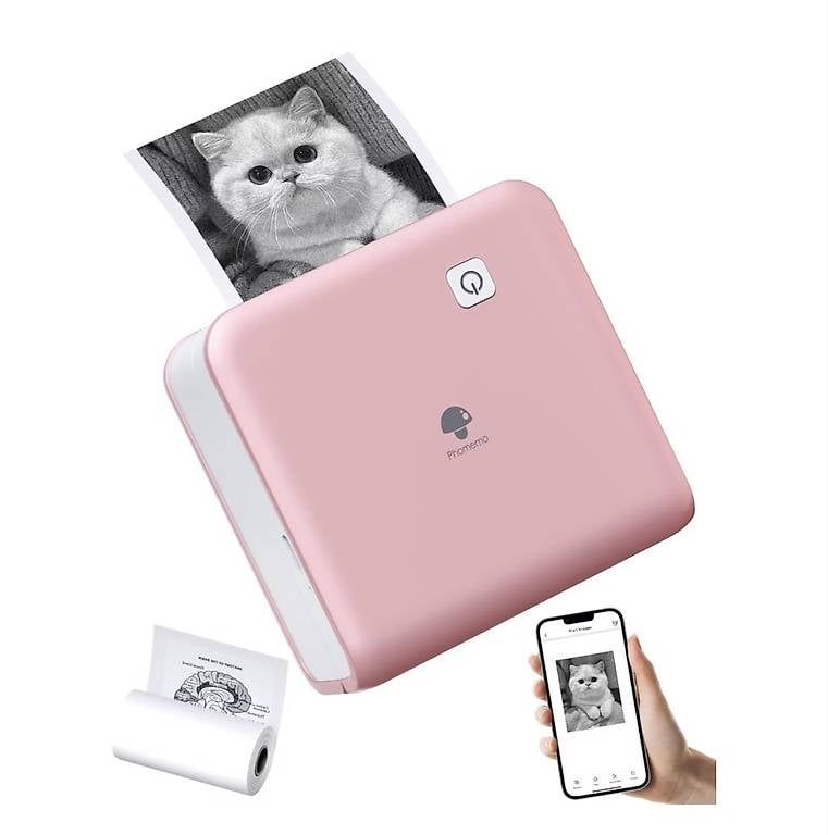 Drucker: Phomemo M02 Pro Mini-Thermodrucker 300 dpi  Bluetooth – Gebraucht aus Rudolfstetten von affettuosa71