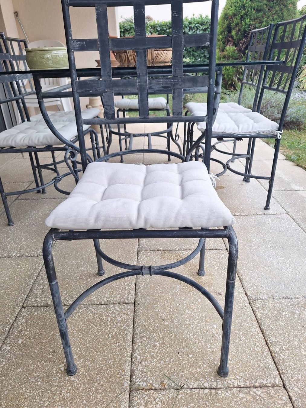 Tische: Gartentisch aus Metall - shabby chic – Gebraucht aus Dietikon von lizzy010 6