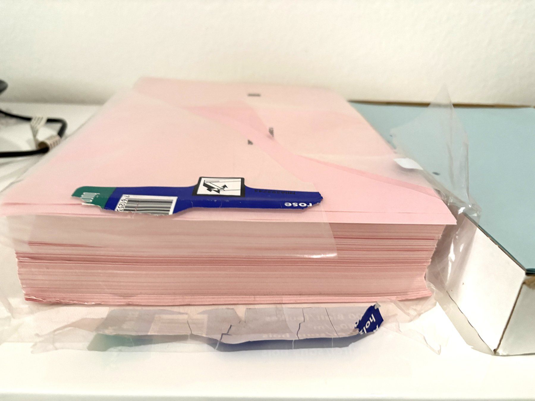 Tutte le decorazioni: Drucker Pappier rosa und hellblau – Nuovo e nell'imballaggio originale da Glattbrugg venduto da Ariel012 2