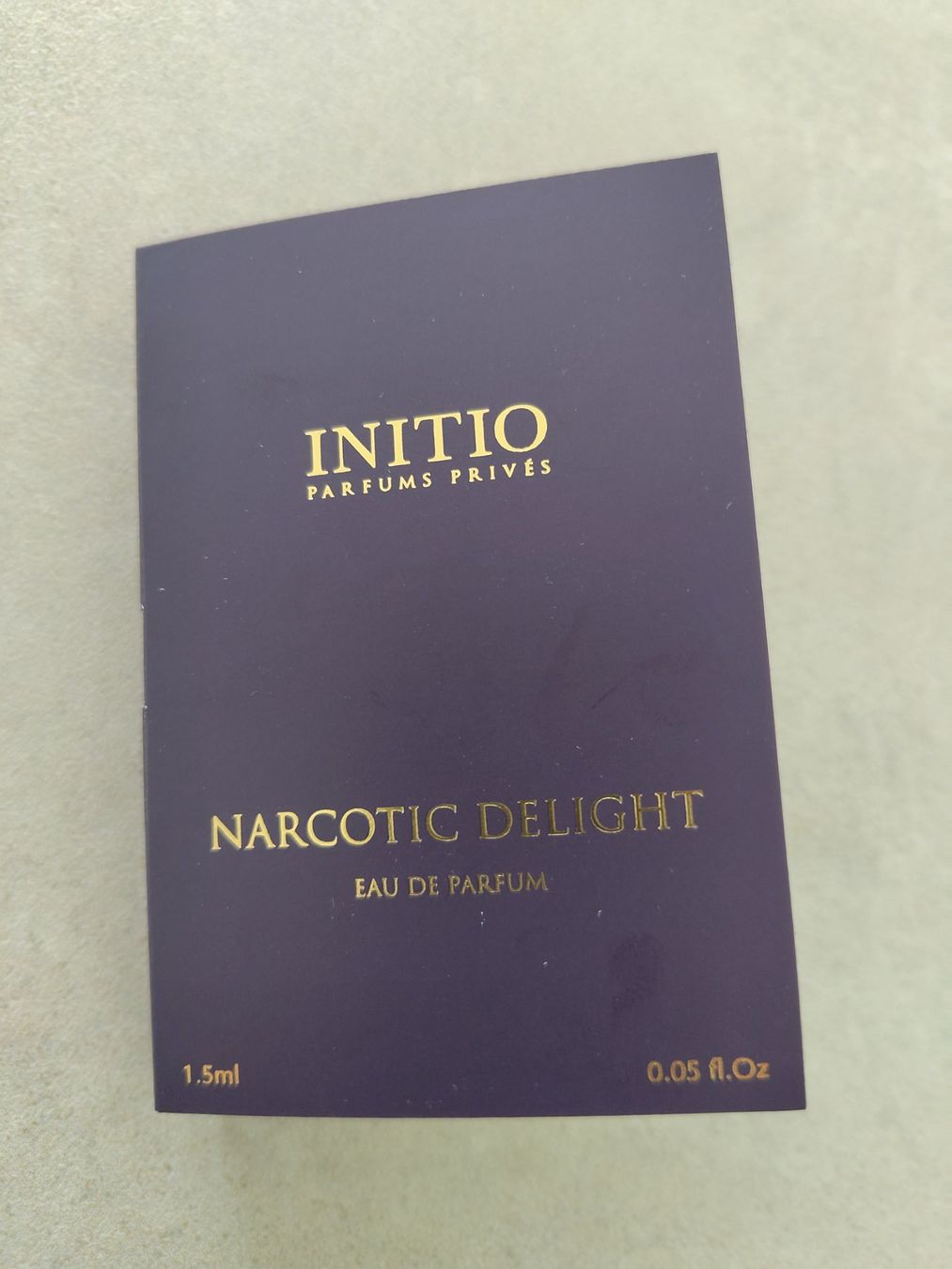 Initio Profumi & Eau de Toilette: new original sample initio narcotic delight niche – Nuovo e nell'imballaggio originale da Steinhausen venduto da nwe_t8nj