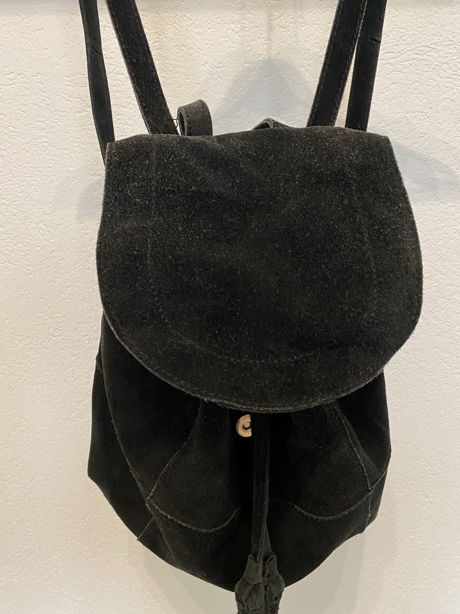 Zara Rucksäcke: Wildleder Rucksack schwarz – Gebraucht aus Wetzikon ZH von purple_44 1