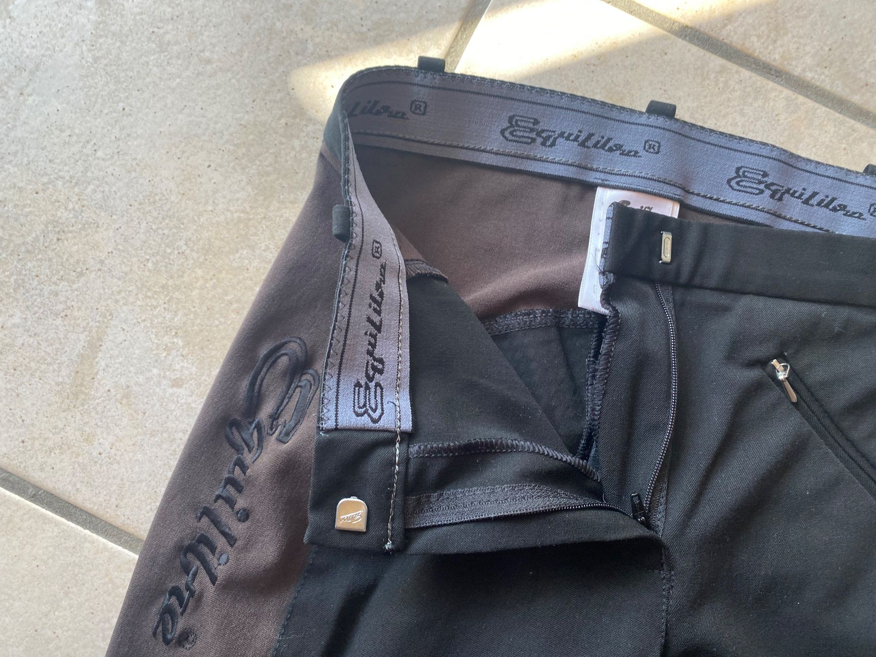 Pantaloni: 36 Reithose schwarz braun ÉQUILIBRE – Usato da Orpund venduto da Mary8972 7