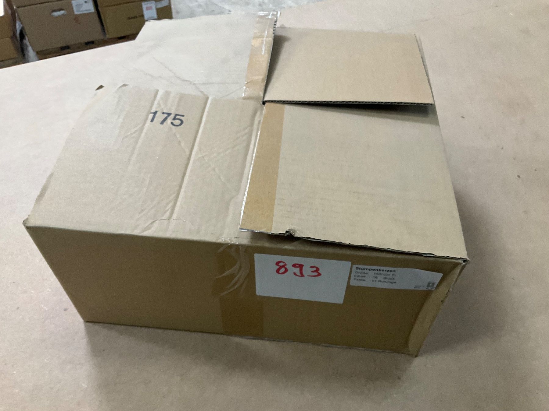 Candele: 893 Posten Kerzen Rohlinge aus Liquidation – Nuovo (secondo la descrizione) da Derendingen venduto da Meisterstuecke 3