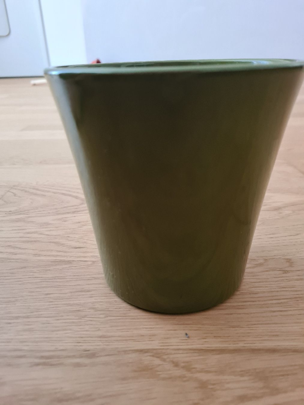 Blumentöpfe: Blumentopf / Übertopf, Olivgrün – Gebraucht aus Horw von Mirii91 4