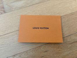 LOUIS VUITTON Envelope 9 x 13 cm