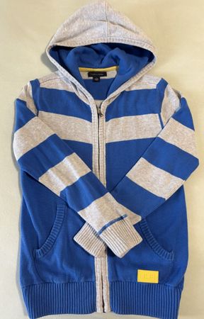 TOMMY HILFIGER Strickjacke mit Kapuze, Gr. 8-10/ 140