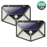 2Stk Solarleuchten mit Bewegungsmelder