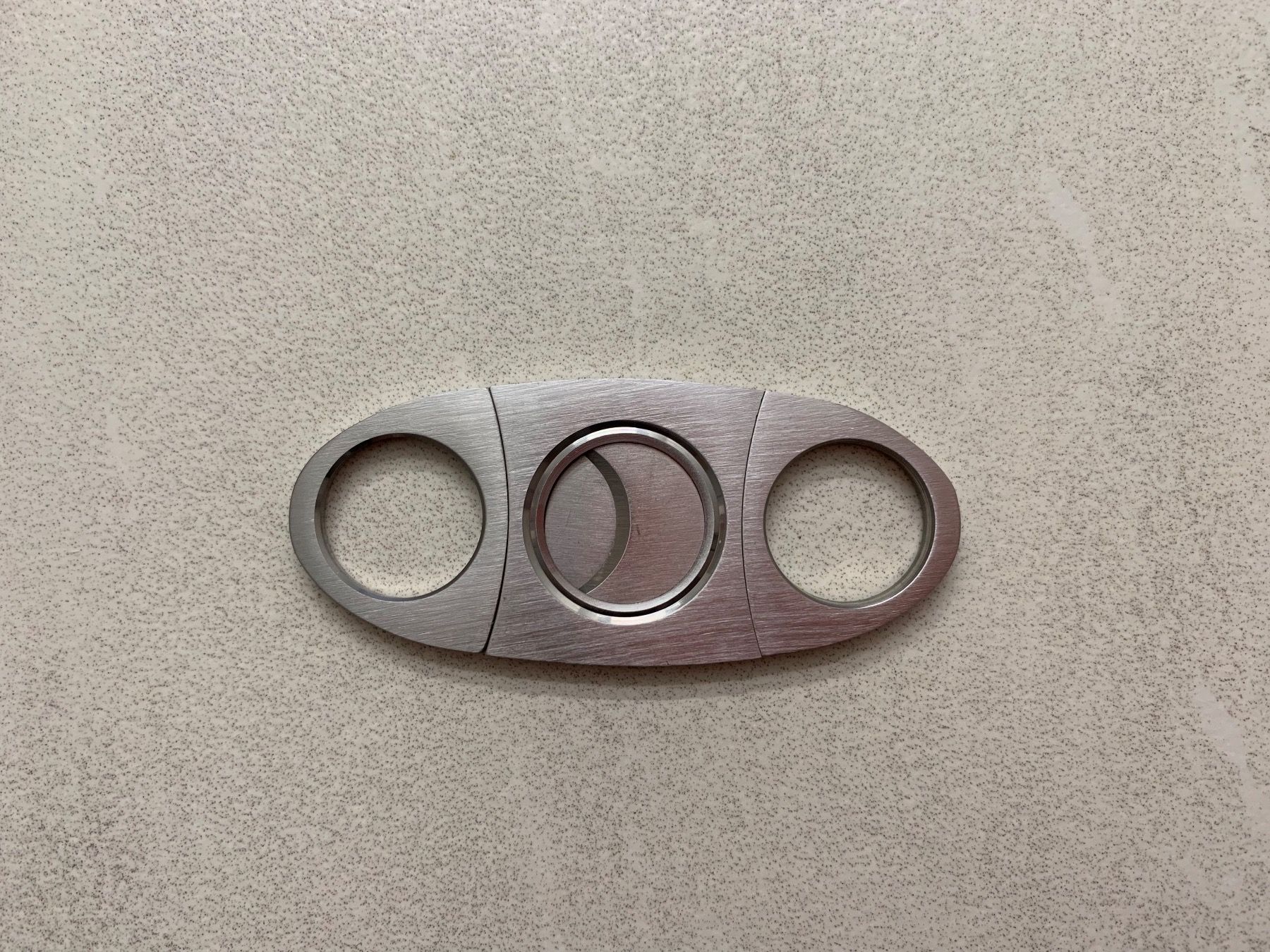 Sigari: Zigarrenschneider oval Edelstahl 22mm – Nuovo e nell'imballaggio originale da Aarburg venduto da 2..0 1
