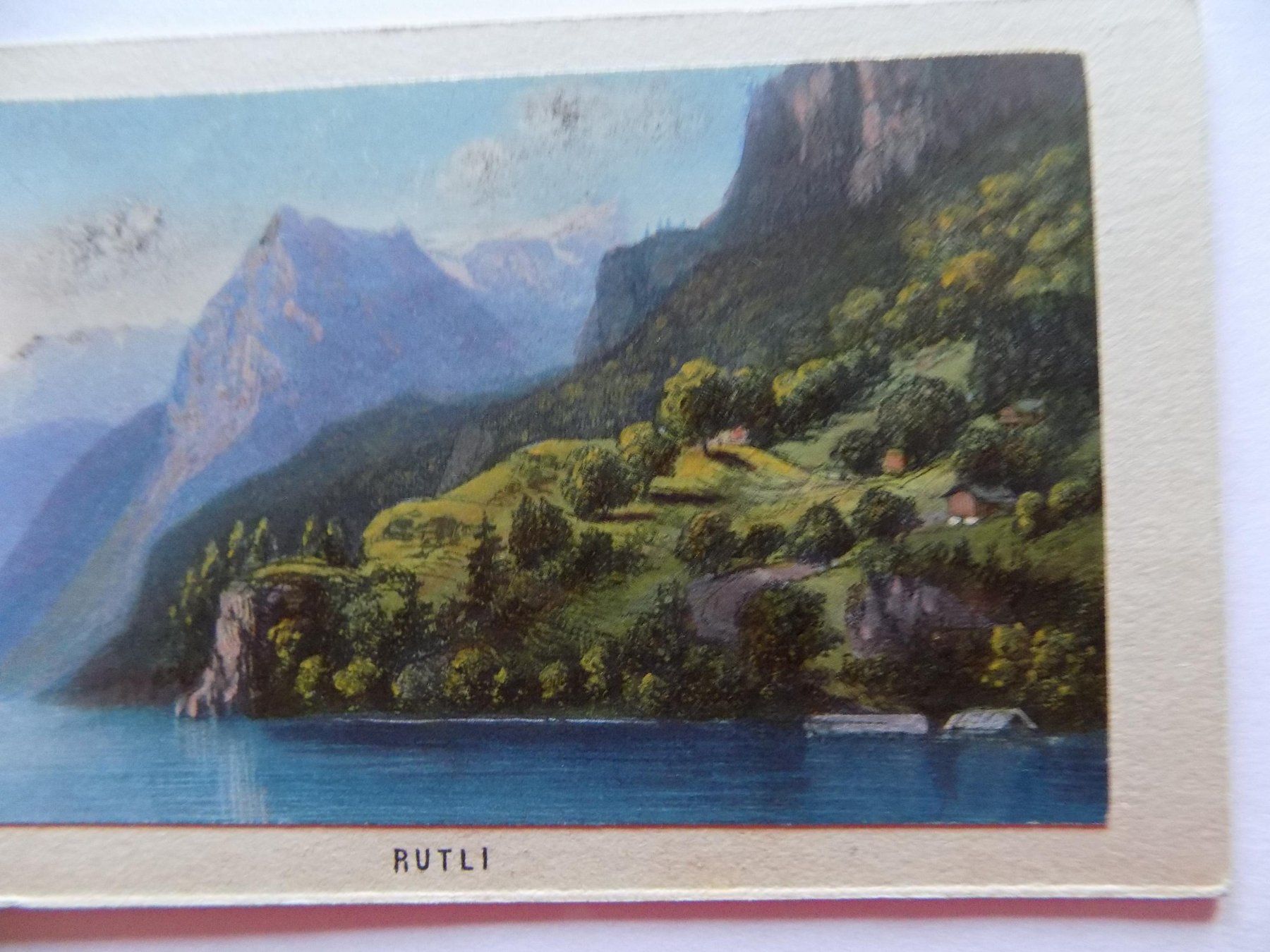 Gravures: Rütli koloriert von Dikenmann – D'occasion à Risch par Antikfee 2