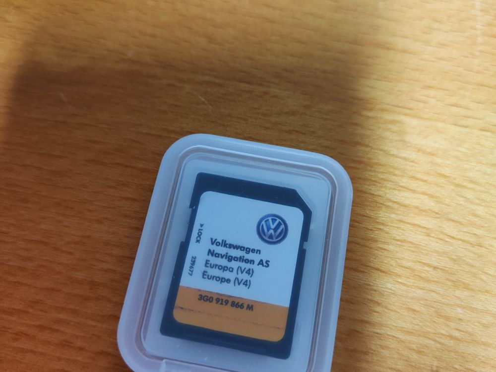 VW Navi SD Karte Original West Europa Update 2023 V18 Kaufen