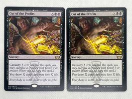 MTG Cut of the Profits SNC 72 Englisch Rare 2x