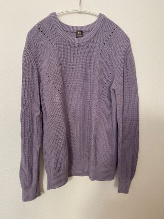 Pullover Lila 100% Coton