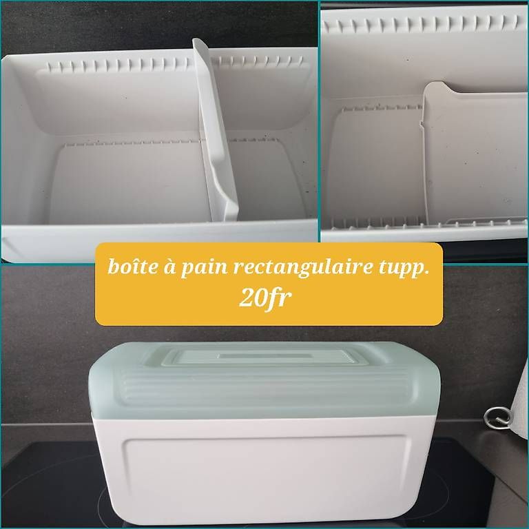 Contenitori & Simili: boîte à pain tupperwar rectangulaire – Usato da Martigny venduto da loo_tbp2