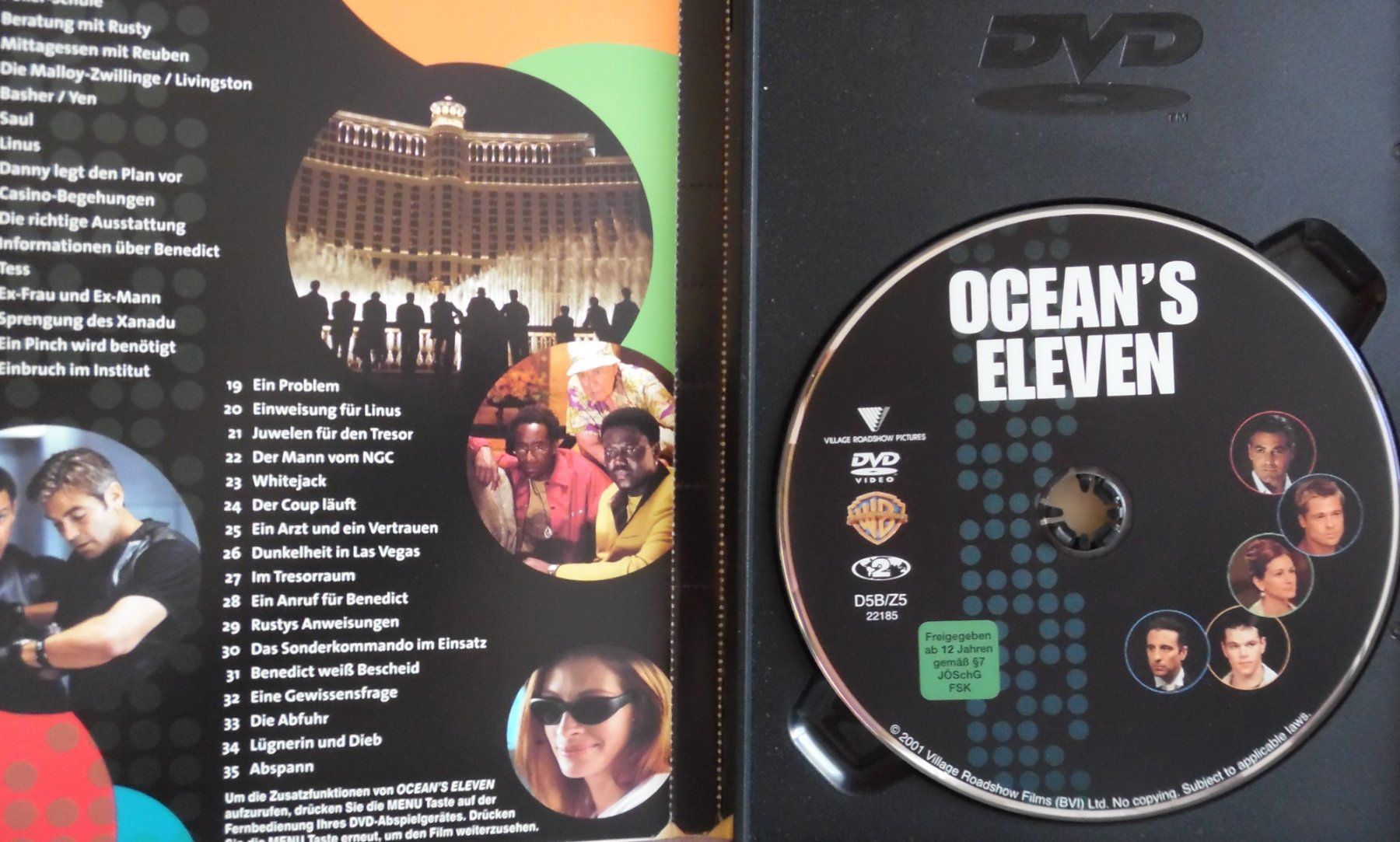 Tutti i DVDs: Ocean`s Eleven – Usato da Bellinzona venduto da Luna093 1