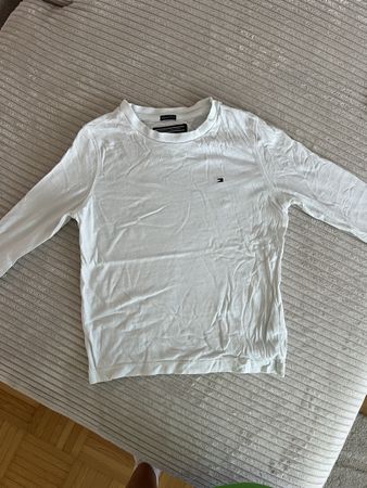 TOMMY HILFIGER SWEATSHIRT WEISS GR T4/104