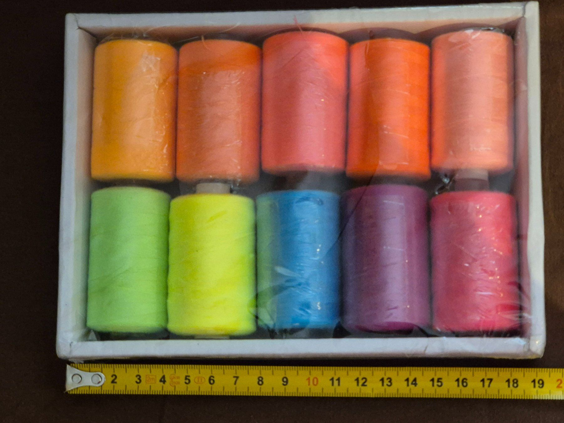 Cordicelle & Fili: Buntes Nähgarn, Set mit 10 neuen Spulen! – Nuovo e nell'imballaggio originale da Losone venduto da bal_gfp6 2