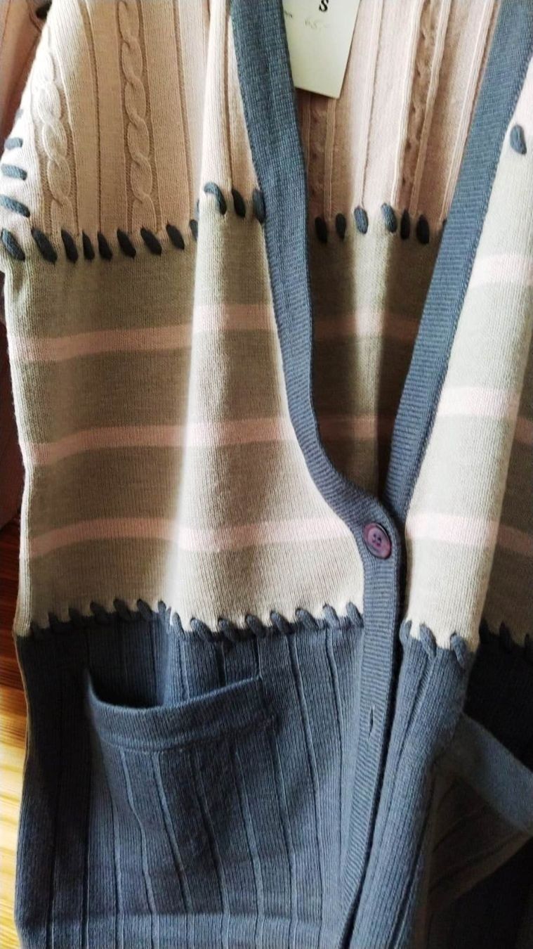 Giacche: Strickjacke mit Schulterpolster - Grösse S - – Nuovo e nell'imballaggio originale da Zürich venduto da -italo- 1