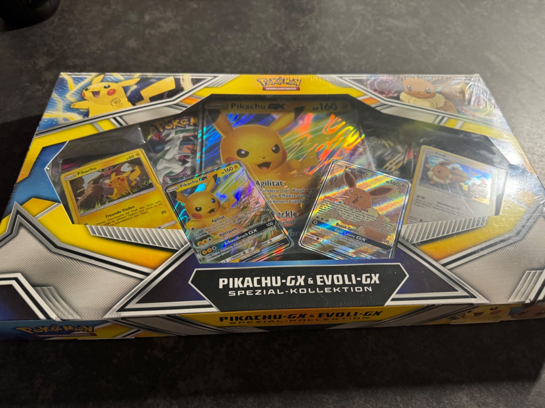 Pokémon Carte collezionabili: Pikachu Evoli Spezial Kollektion DE – Nuovo e nell'imballaggio originale da Winterthur venduto da J-Keller87
