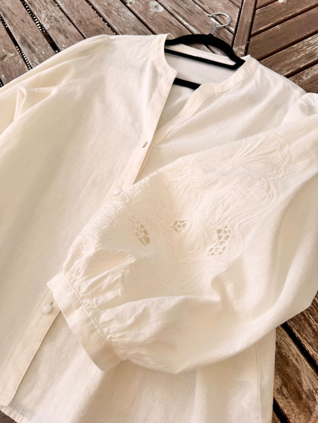 Camicette: Weiße Baumwollbluse von Seidensticker – Usato da Zürich venduto da gregart 1