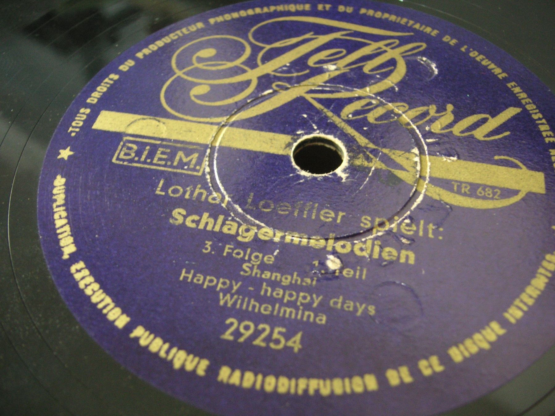Schallplatten: DISQUES 78 TOURS – Gebraucht aus Lausanne von Leag 8