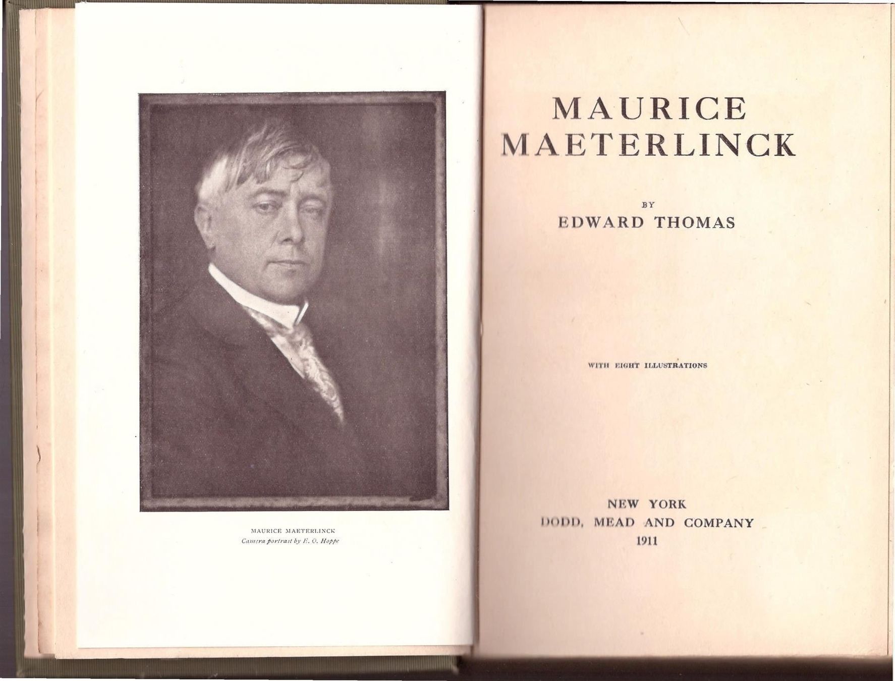 Livres: Edward Thomas - Maurice Maeterlink % – D'occasion à Nunningen par mercury-for-books 2
