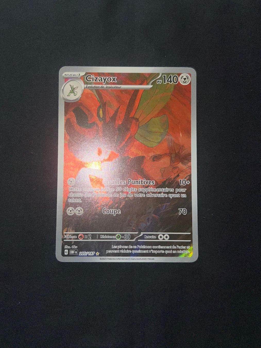 Pokémon Carte collezionabili: Cizayox FRançais 205/197 – Nuovo (secondo la descrizione) da Genève venduto da Jojo_pokemon 2
