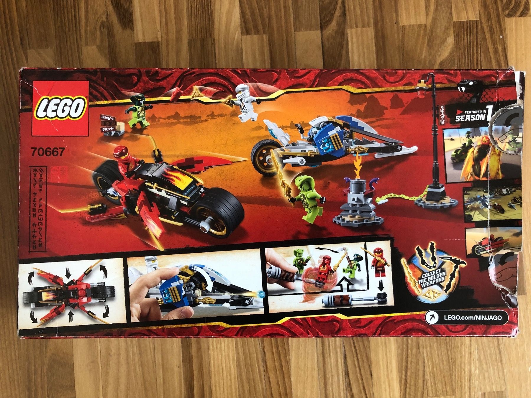 Lego Spielzeuge: LEGO Ninjago Legacy Set - komplett – Gebraucht aus Wiesendangen von  1