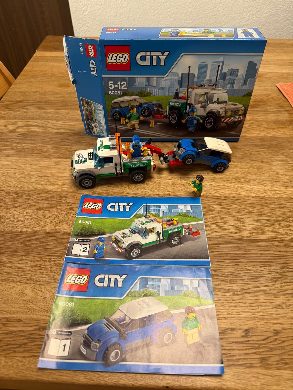 Lego Kit di costruzioni: Lego City 60081 Abschleppwagen – Usato da RIET (NEFTENBACH venduto da SAMUEL110