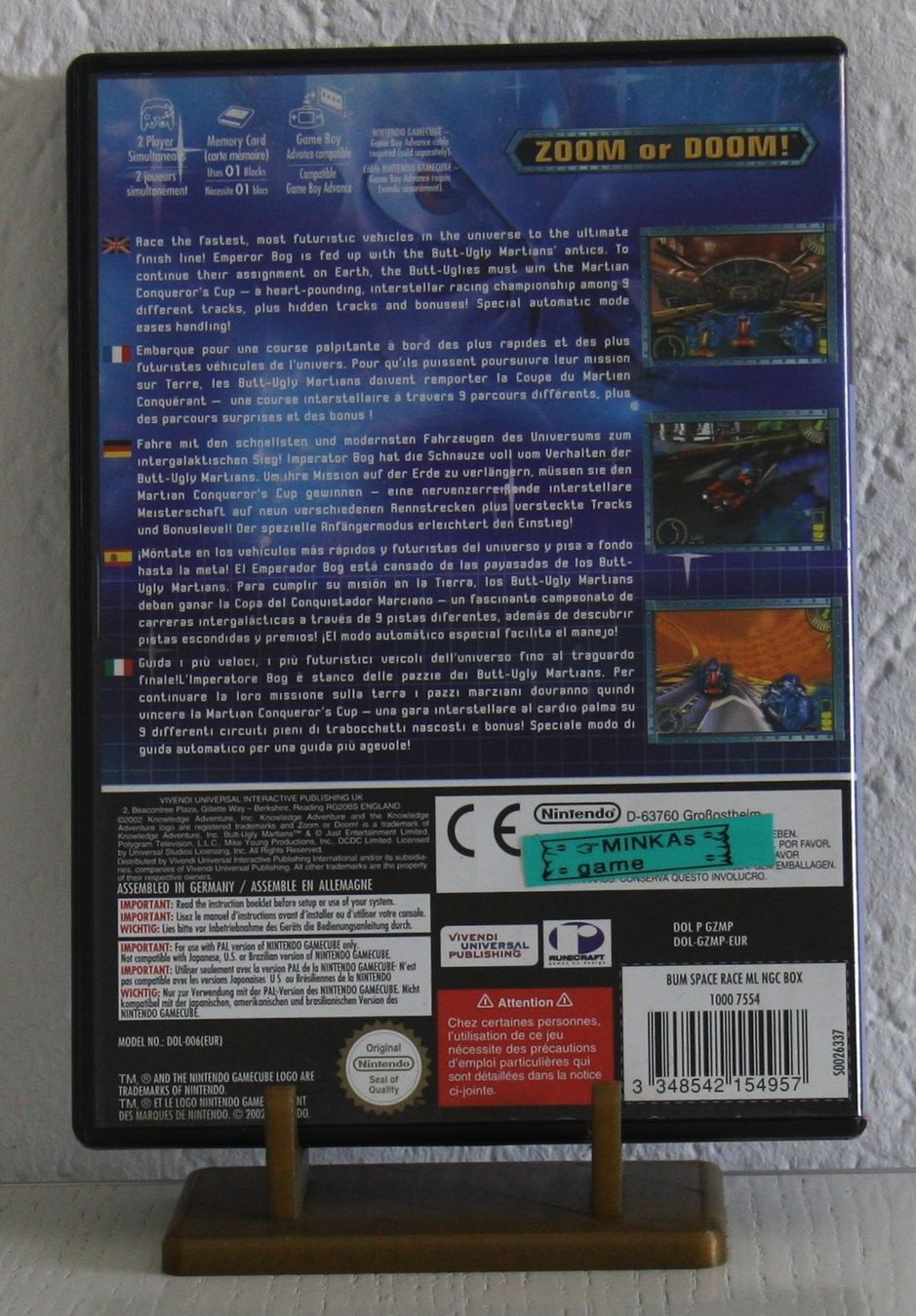 Nintendo Giochi: Gamecube Butt Ugly Martians – Usato da Fisibach venduto da Re-Games24 1