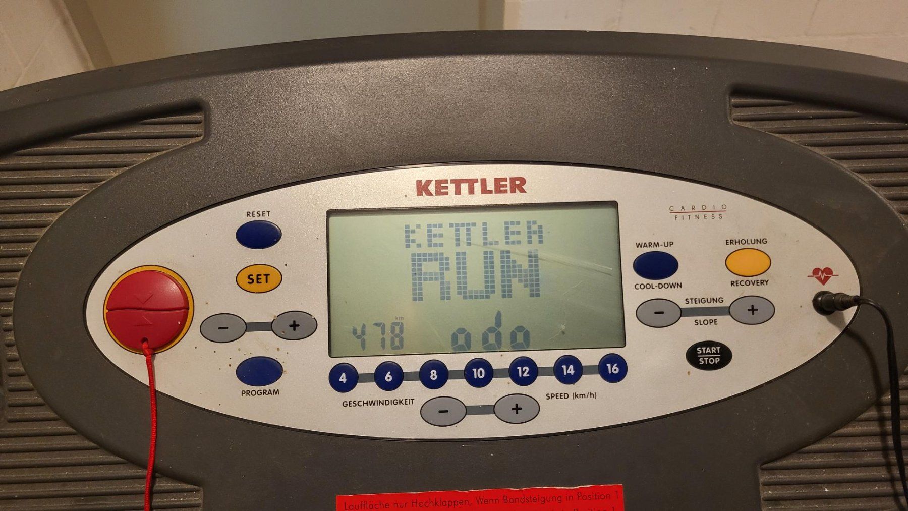 Kettler Hometrainer: Laufband Kettler – Usato da Uttwil venduto da sansabton 1