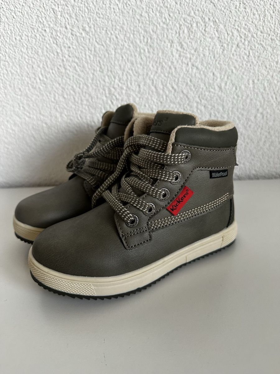 Kickers Schuhe für Jungen: Kickers Winterschuhe Gr. 28 khaki – Neu (gemäss Beschreibung) aus Uttigen von 1hihallo4