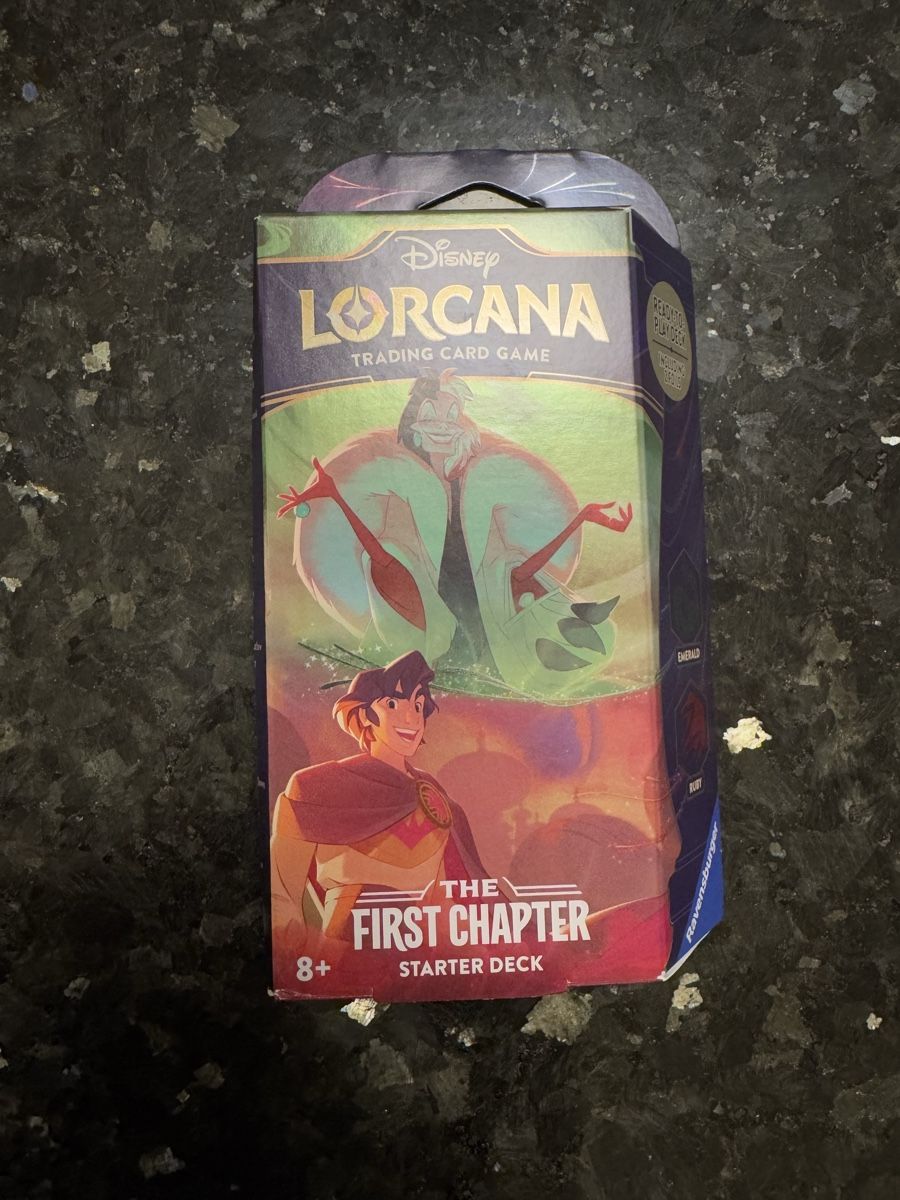 Disney Sammelbilder & Trading cards: Disney Lorcana The First Chapter Starter Deck EN – Neu und originalverpackt aus Emmenbrücke von paj_q8wx